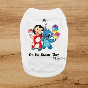 🐾🎉HP 🐾🎉 Lilo and Stitch summer dog shirt
